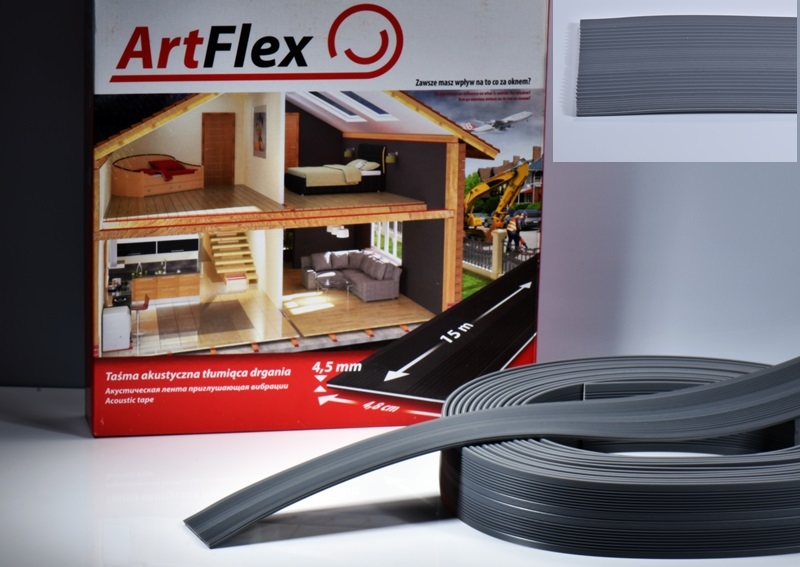 Taśma akustyczna tłumiąca drgania 