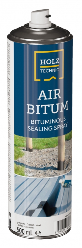 ROTHOBLAAS MEMBRANA BITUMICZNA W SPRAYU AIR BITUM BLACK 500ml 