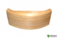 Łuk wypukły osika termo 40x140