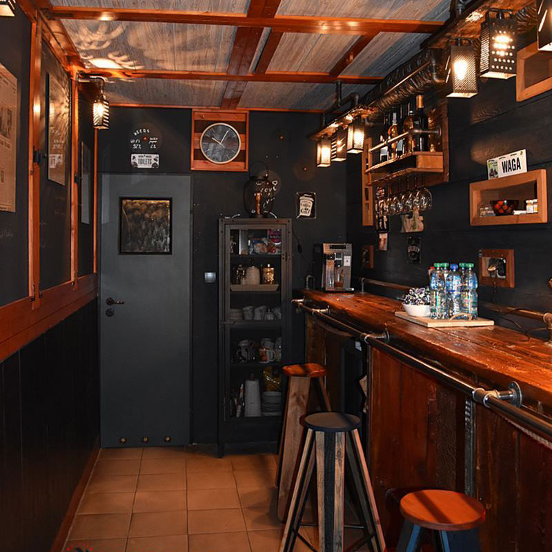 Pomieszczenie socjalne w stylu Industrial